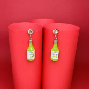 Quirky Nectar Bottle Earrings