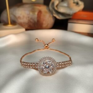 Rose Gold Adjustable Bracelet for Women